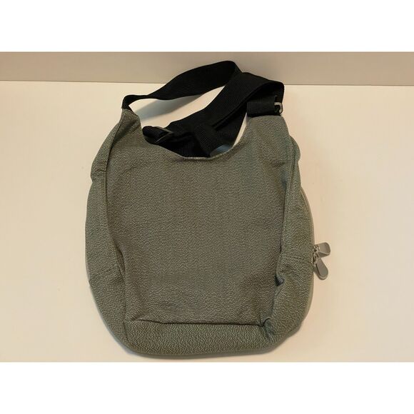 Savier Messenger Shoulder Bag Skate Streetwear Green Beige Adjustable Strap - Picture 6 of 9
